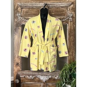 Vintage Curious‎ George Robe 100% Cotton USA Women's One Size